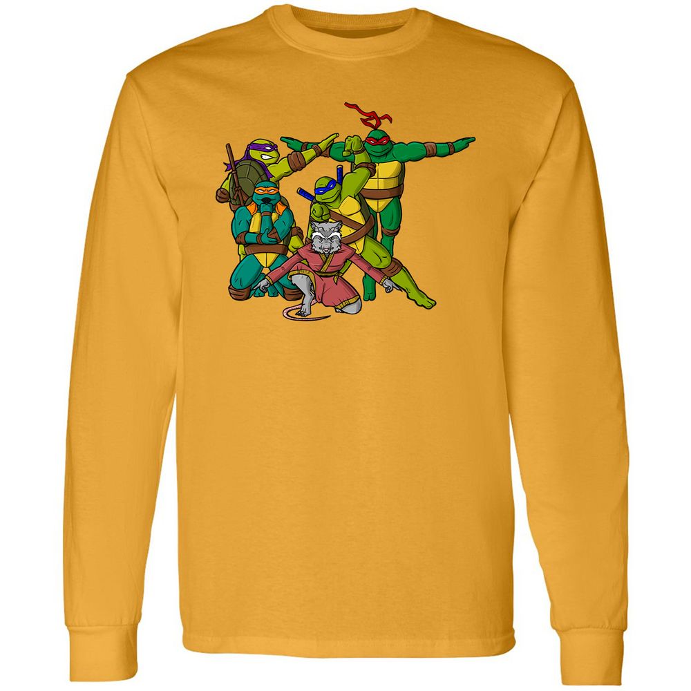 Long Sleeve T-Shirt - 12VXKFYD - Gold - 9