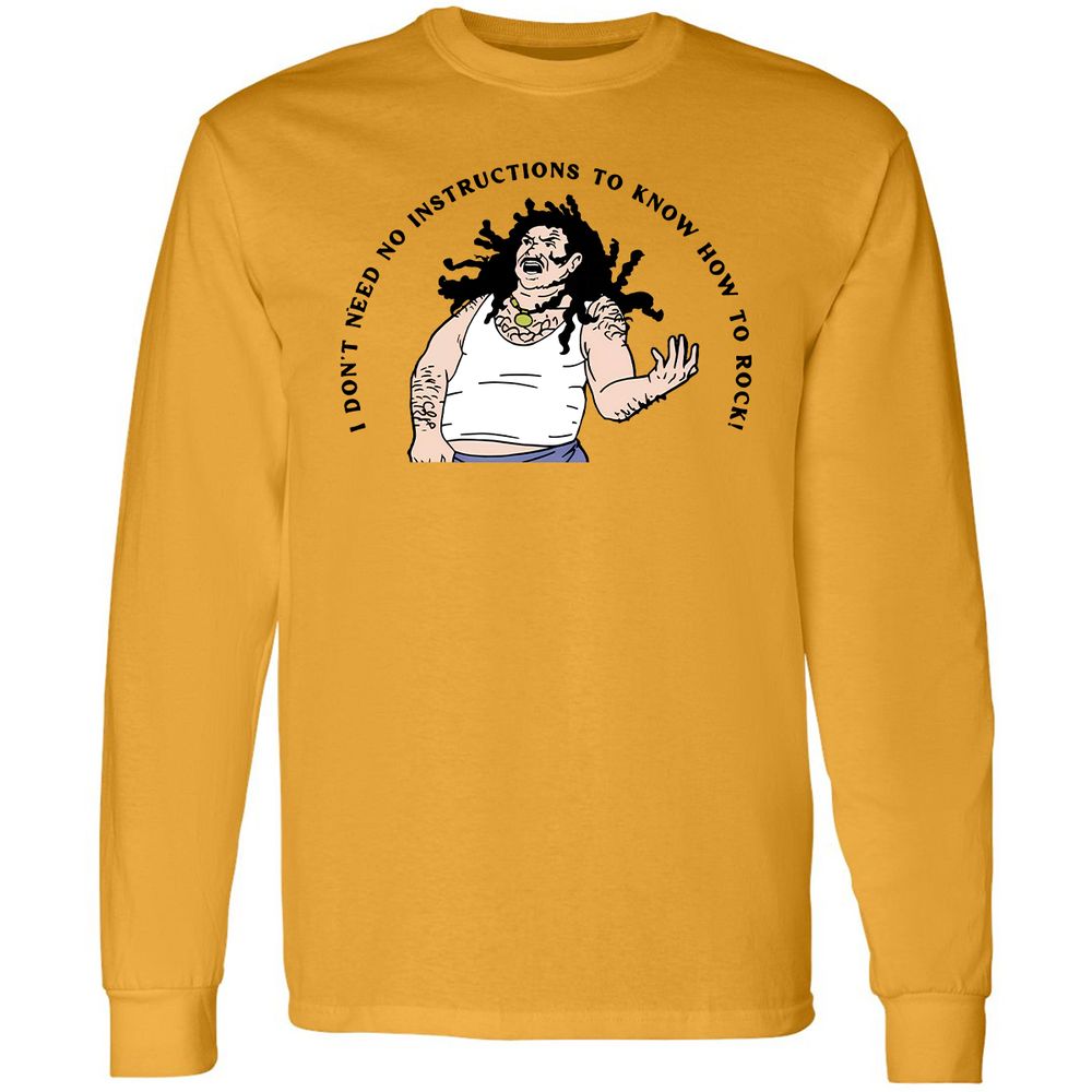 Long Sleeve T-Shirt - XC1J14UC - Gold - 9