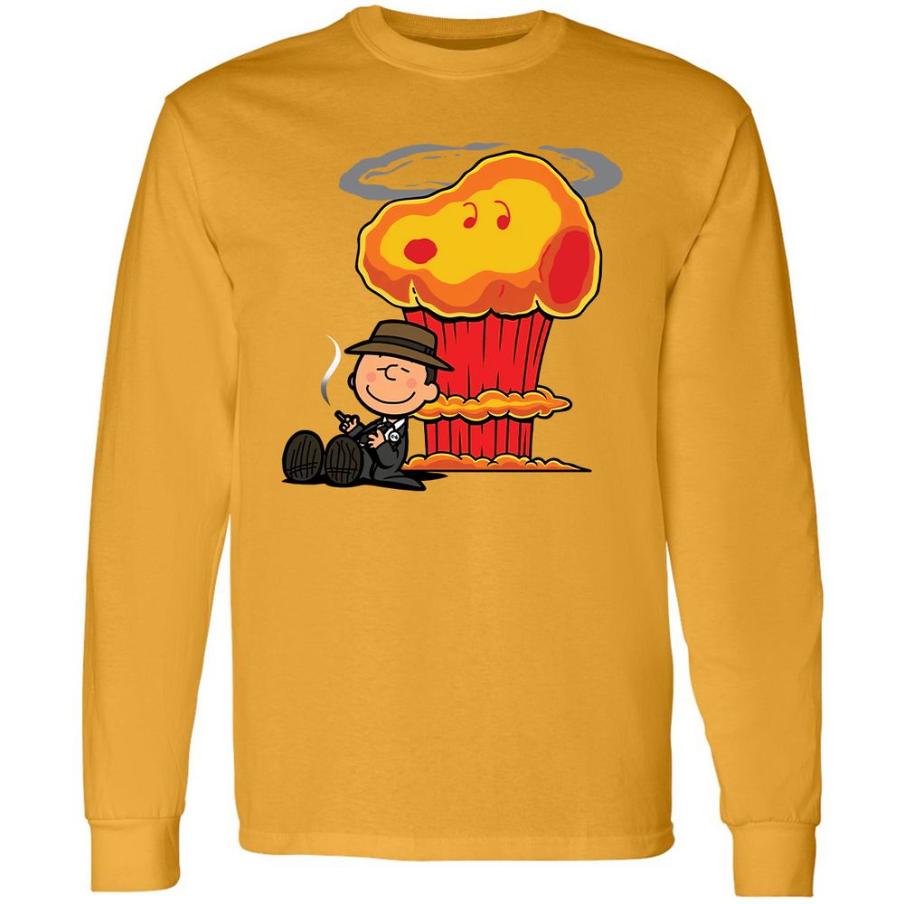Long Sleeve T-Shirt - 3CUQQ5U8 - Gold - 9
