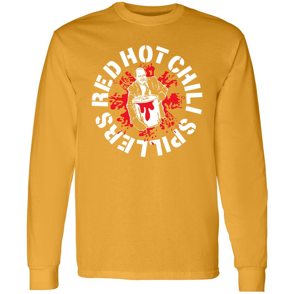 Long Sleeve T-Shirt - DJXP4R5K - Gold - 9