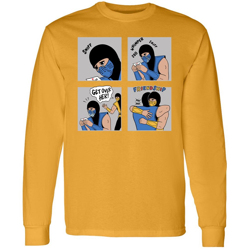 Long Sleeve T-Shirt - JPTBYGBR - Gold - 9