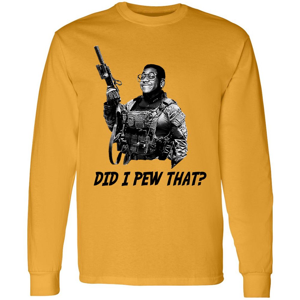 Long Sleeve T-Shirt - W4PJVRGW - Gold - 9