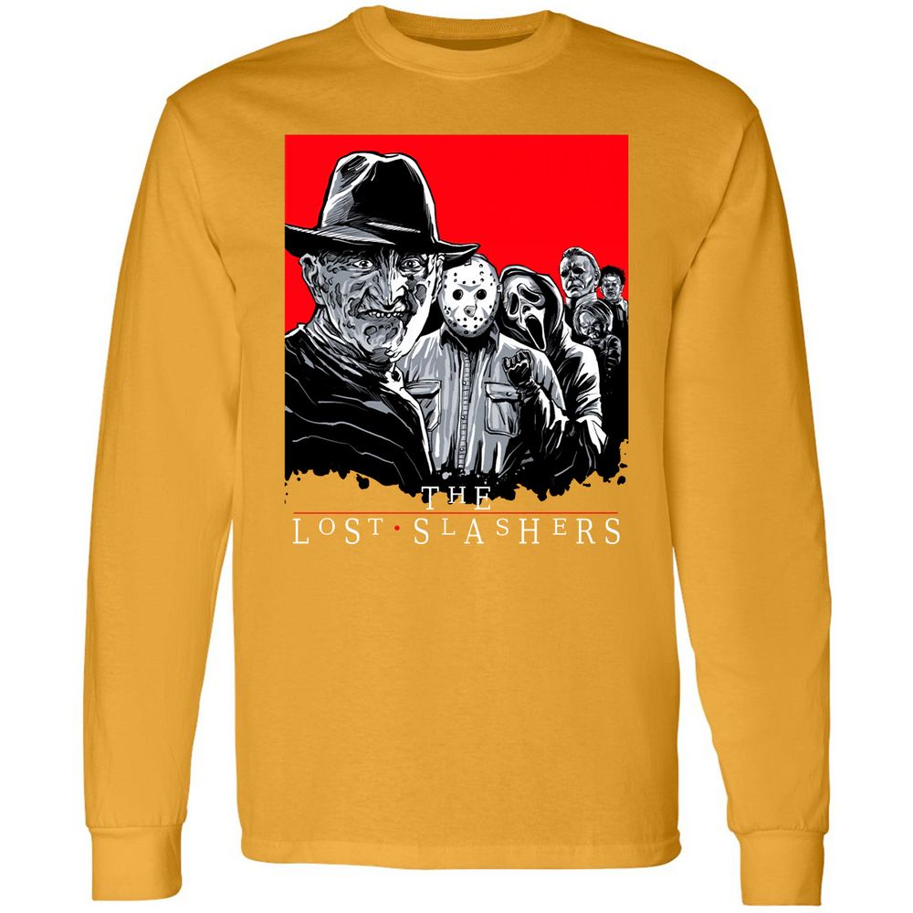 Long Sleeve T-Shirt - JGWVGPFE - Gold - 9