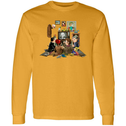 Long Sleeve T-Shirt - FLRAGF65 - Gold - 9