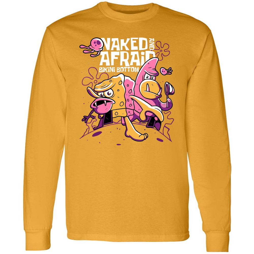Long Sleeve T-Shirt - M2E8XS5R - Gold - 9