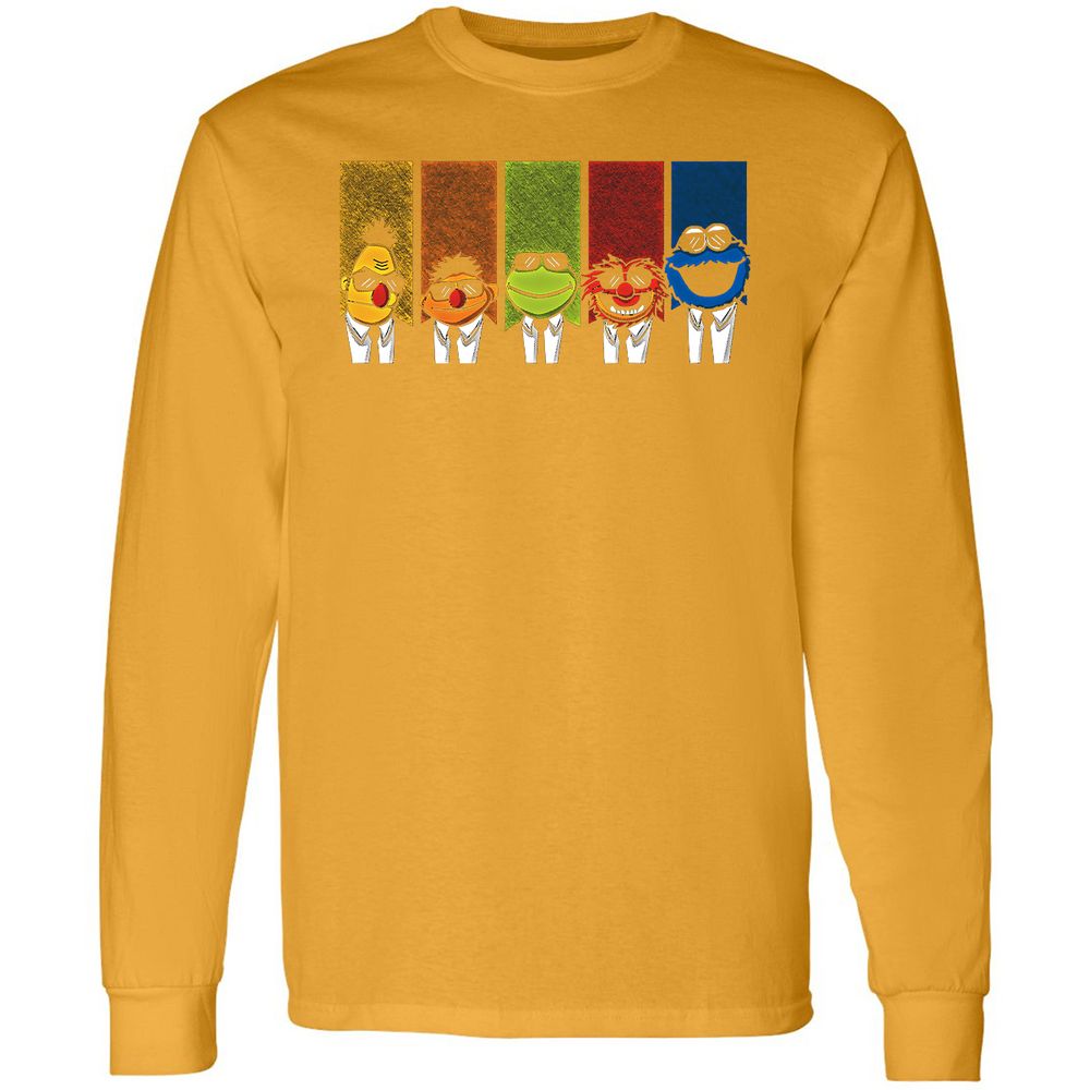 Long Sleeve T-Shirt - YD1N13QQ - Gold - 9