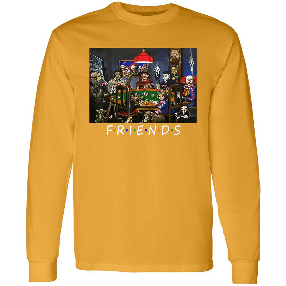 Long Sleeve T-Shirt - GK1MUKER - Gold - 9