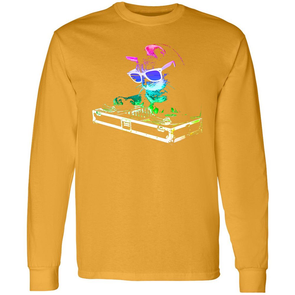 Long Sleeve T-Shirt - 87XX5CSV - Gold - 9