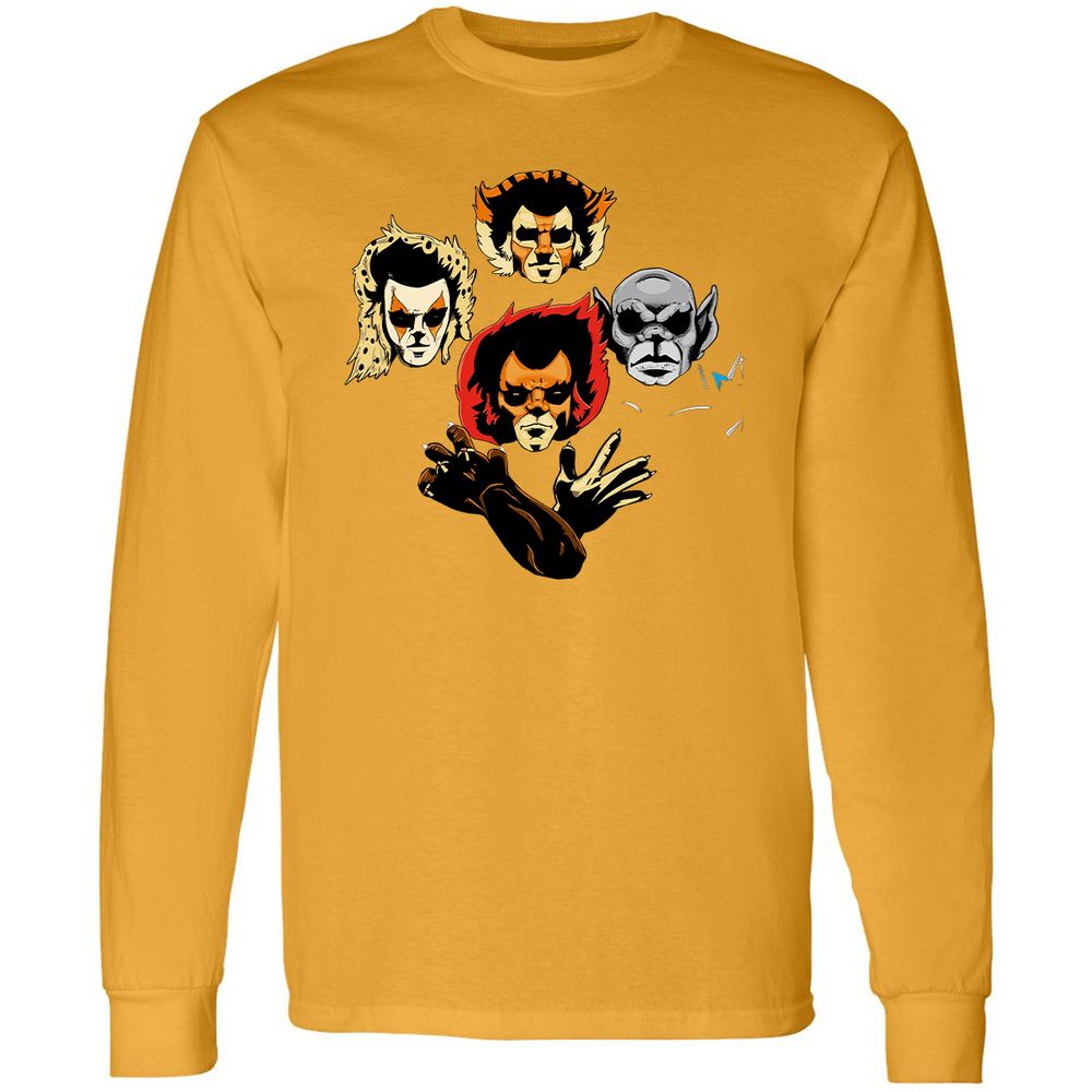 Long Sleeve T-Shirt - X7348PG3 - Gold - 9