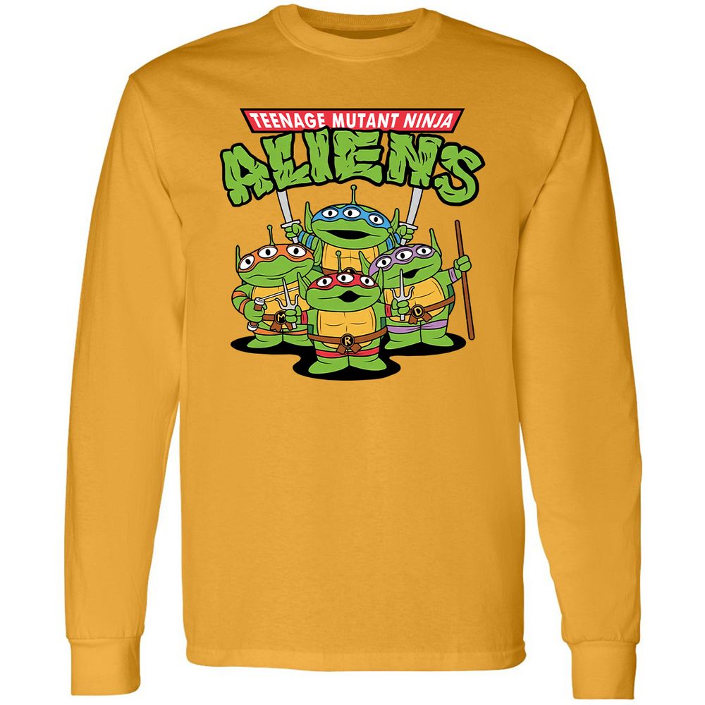 Long Sleeve T-Shirt - BPJ7G6TF - Gold - 9