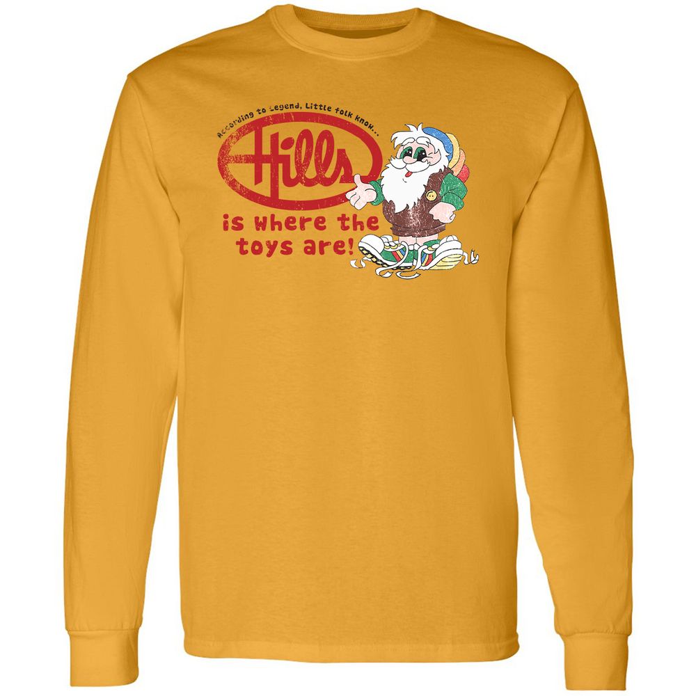 Long Sleeve T-Shirt - QBZM8DAE - Gold - 9