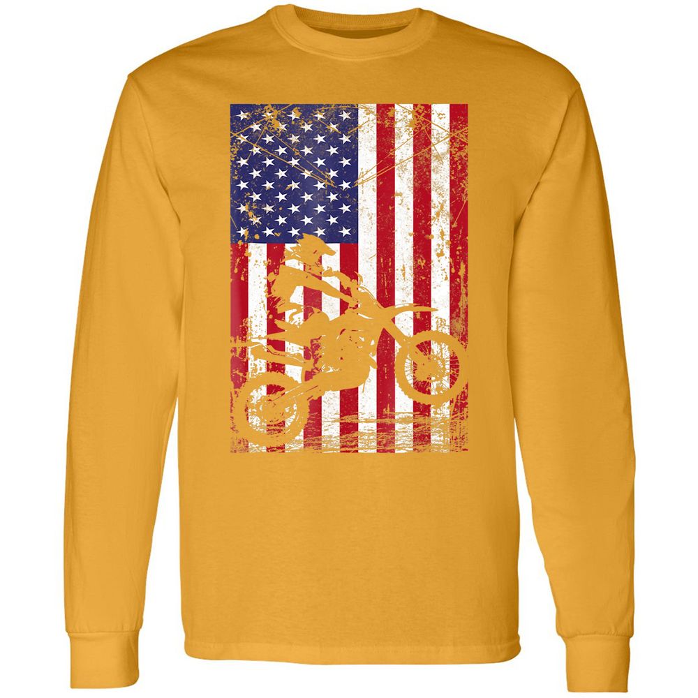 Long Sleeve T-Shirt - H2HMWKKS - Gold - 9