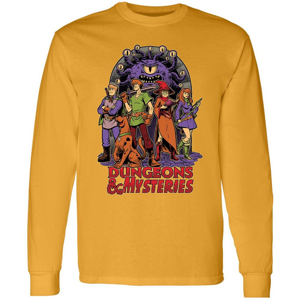 Long Sleeve T-Shirt - 4YF9QE5W - Gold - 9