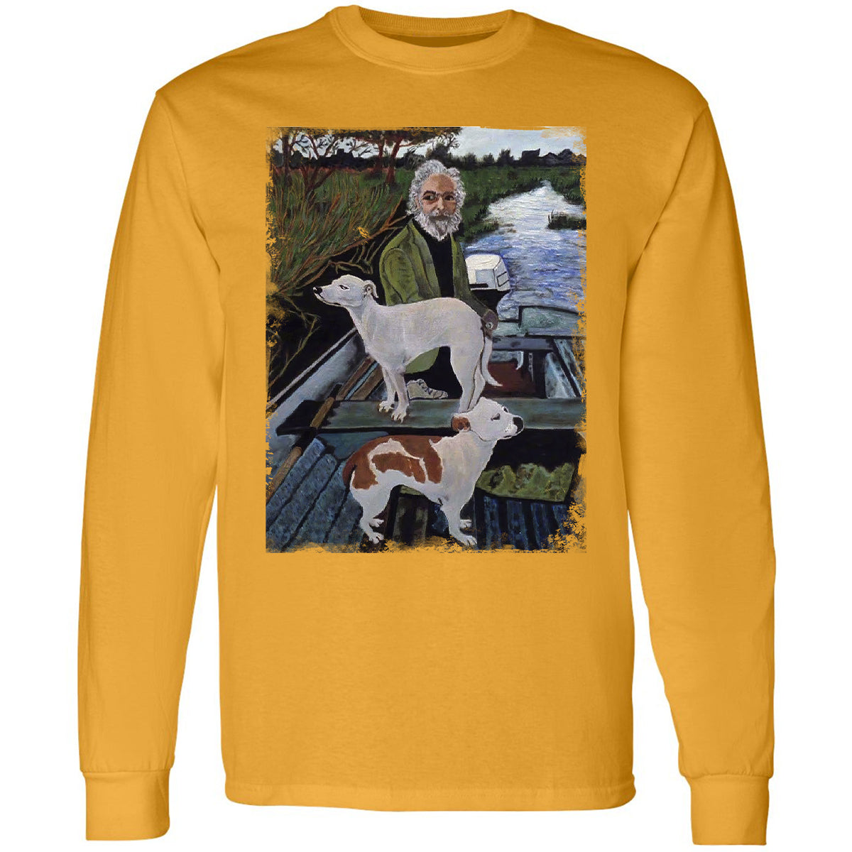 Long Sleeve T-Shirt - FK3TR5C1 - Gold - 9