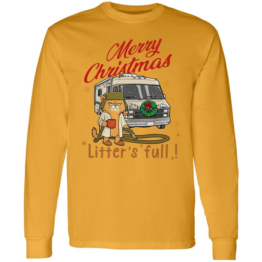 Long Sleeve T-Shirt - QJTQLMAC - Gold - 9