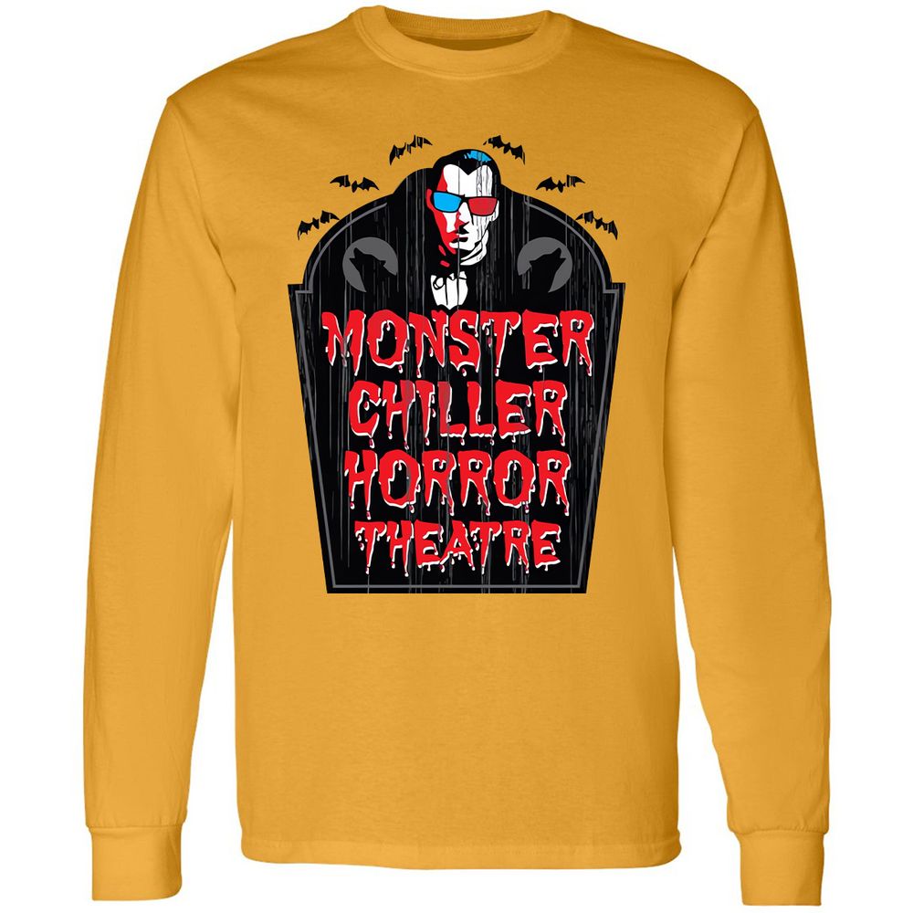 Long Sleeve T-Shirt - V7DQDZ4Y - Gold - 9
