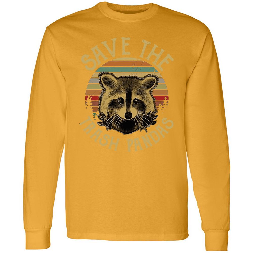 Long Sleeve T-Shirt - RETZCB4M - Gold - 9