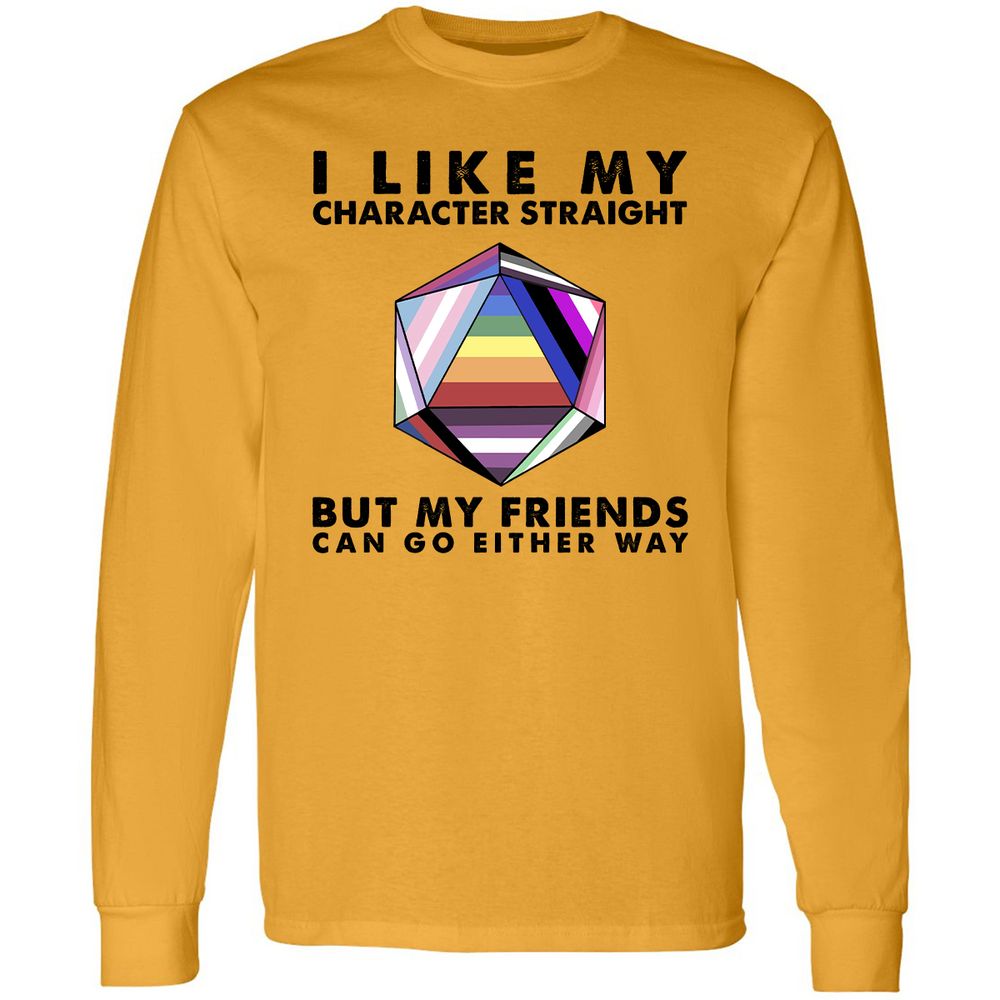 Long Sleeve T-Shirt - 8XSDHXGF - Gold - 9