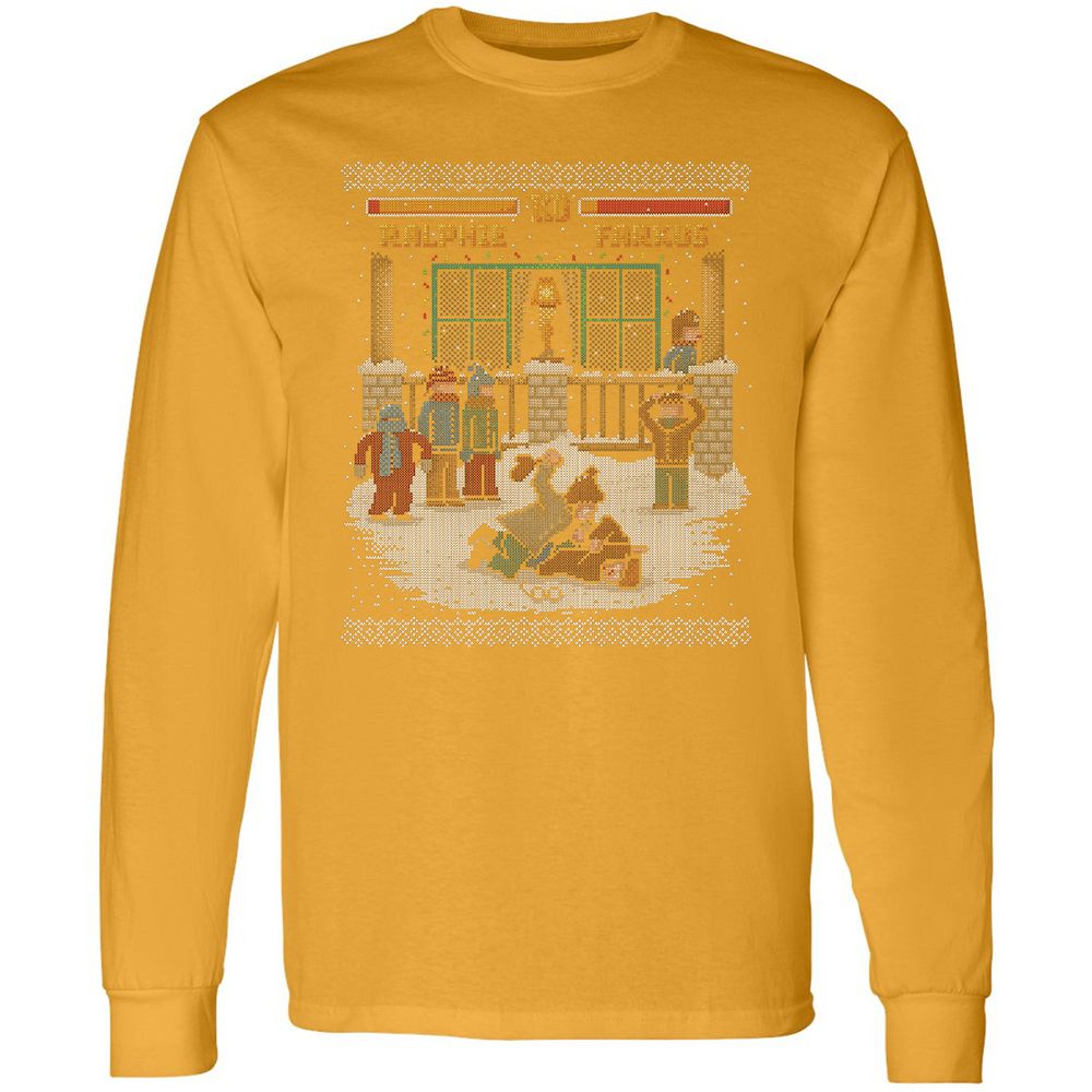 Long Sleeve T-Shirt - 65CGSX9C - Gold - 9