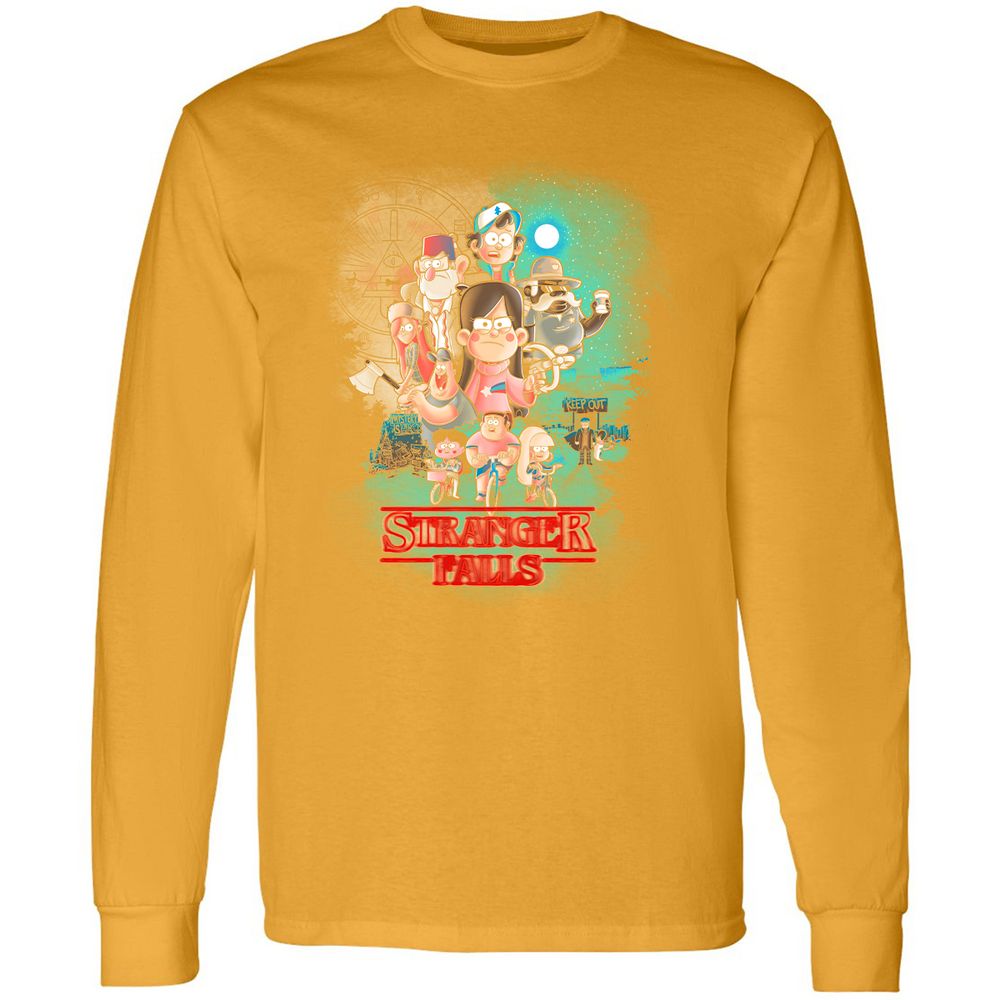 Long Sleeve T-Shirt - JGHFFWSZ - Gold - 9