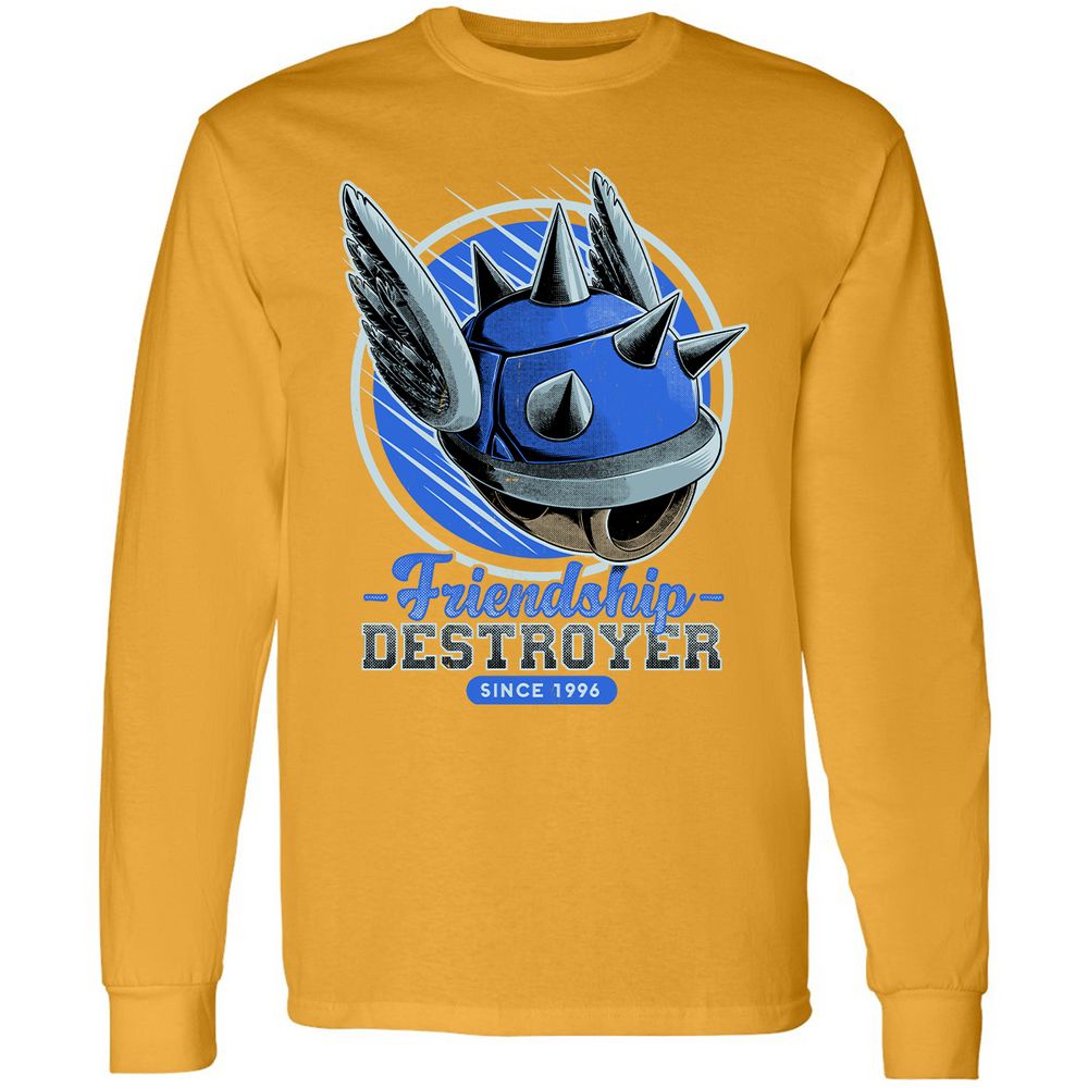 Long Sleeve T-Shirt - BR2CDMQZ - Gold - 9