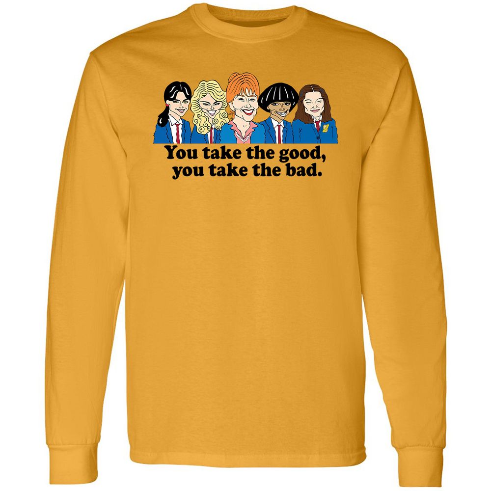 Long Sleeve T-Shirt - VQXLEVK9 - Gold - 9