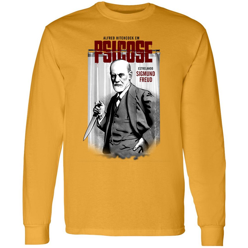 Long Sleeve T-Shirt - BWDZFNE2 - Gold - 9