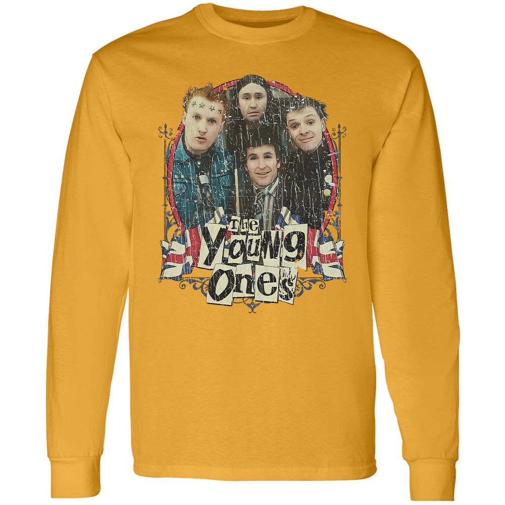 Long Sleeve T-Shirt - 6HBFT6YX - Gold - 9