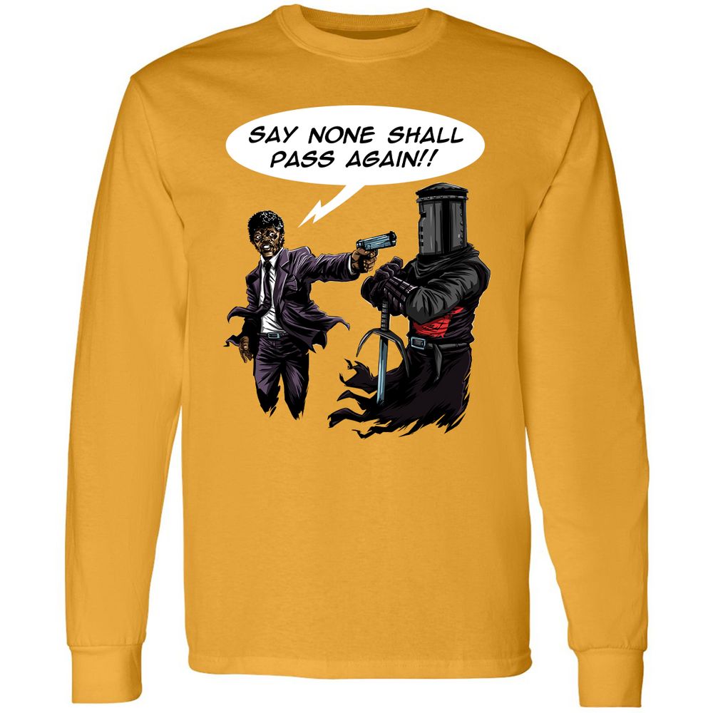 Long Sleeve T-Shirt - H1FD1JRU - Gold - 9