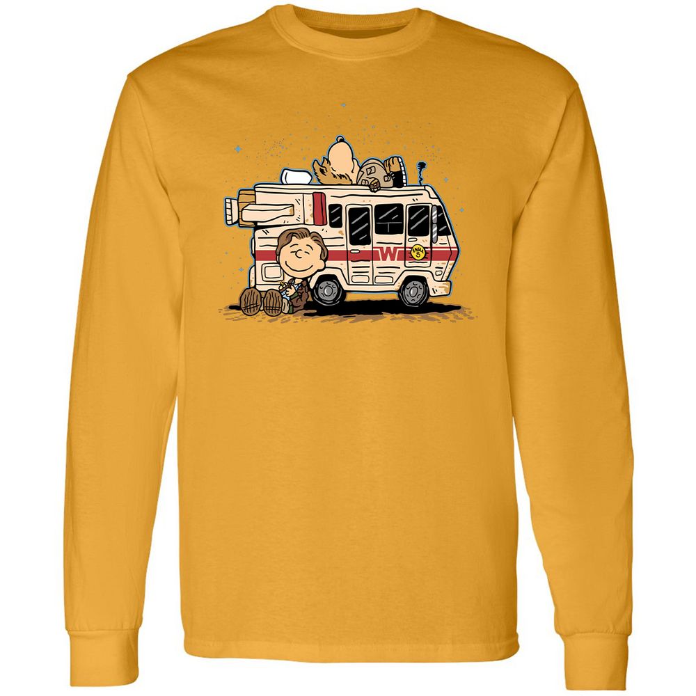 Long Sleeve T-Shirt - S7TBTFMZ - Gold - 9