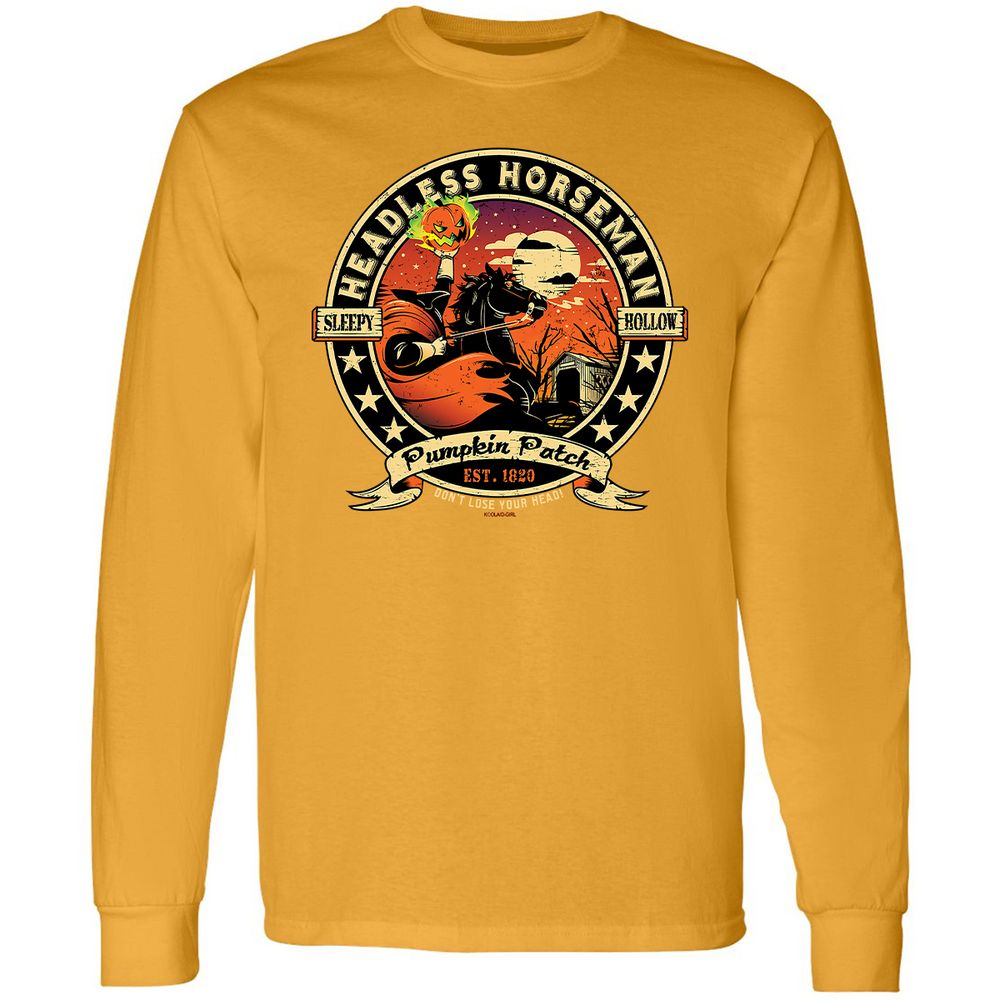 Long Sleeve T-Shirt - 5FKJM123 - Gold - 9