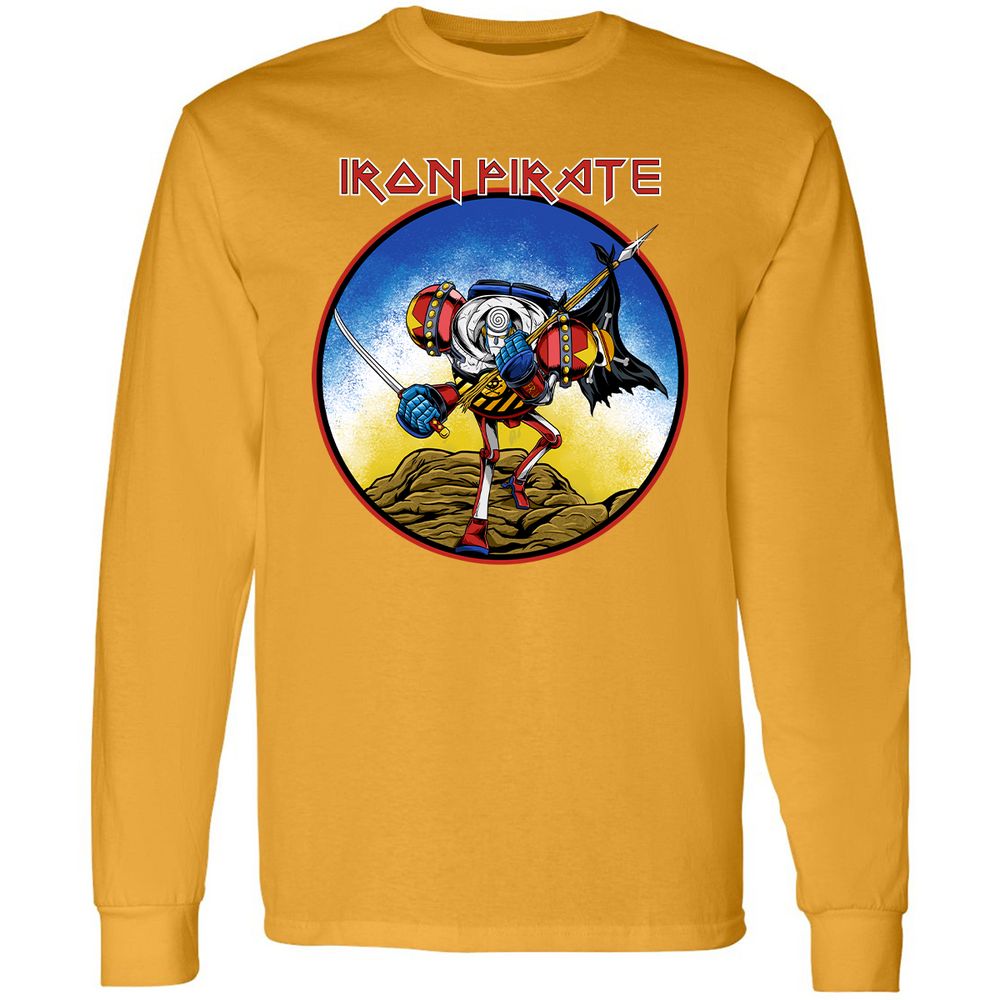 Long Sleeve T-Shirt - 116XZB5J - Gold - 9