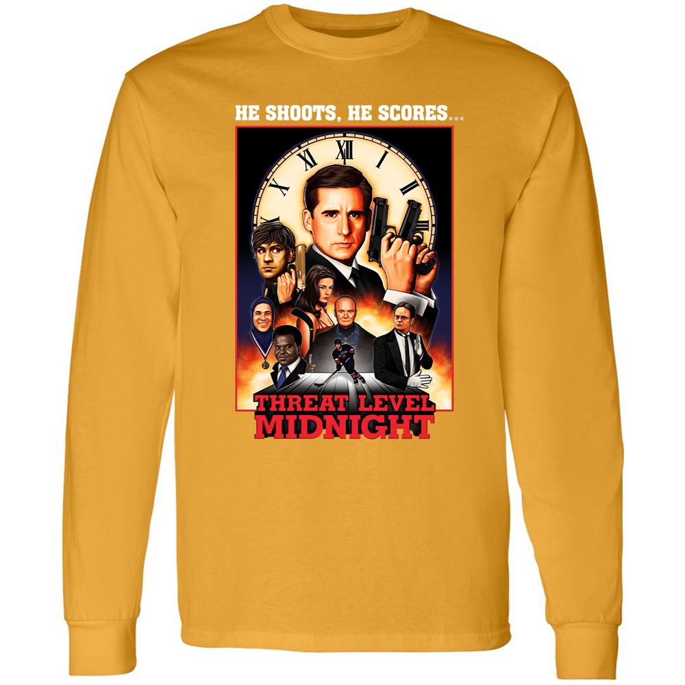 Long Sleeve T-Shirt - 14XJX6CS - Gold - 9