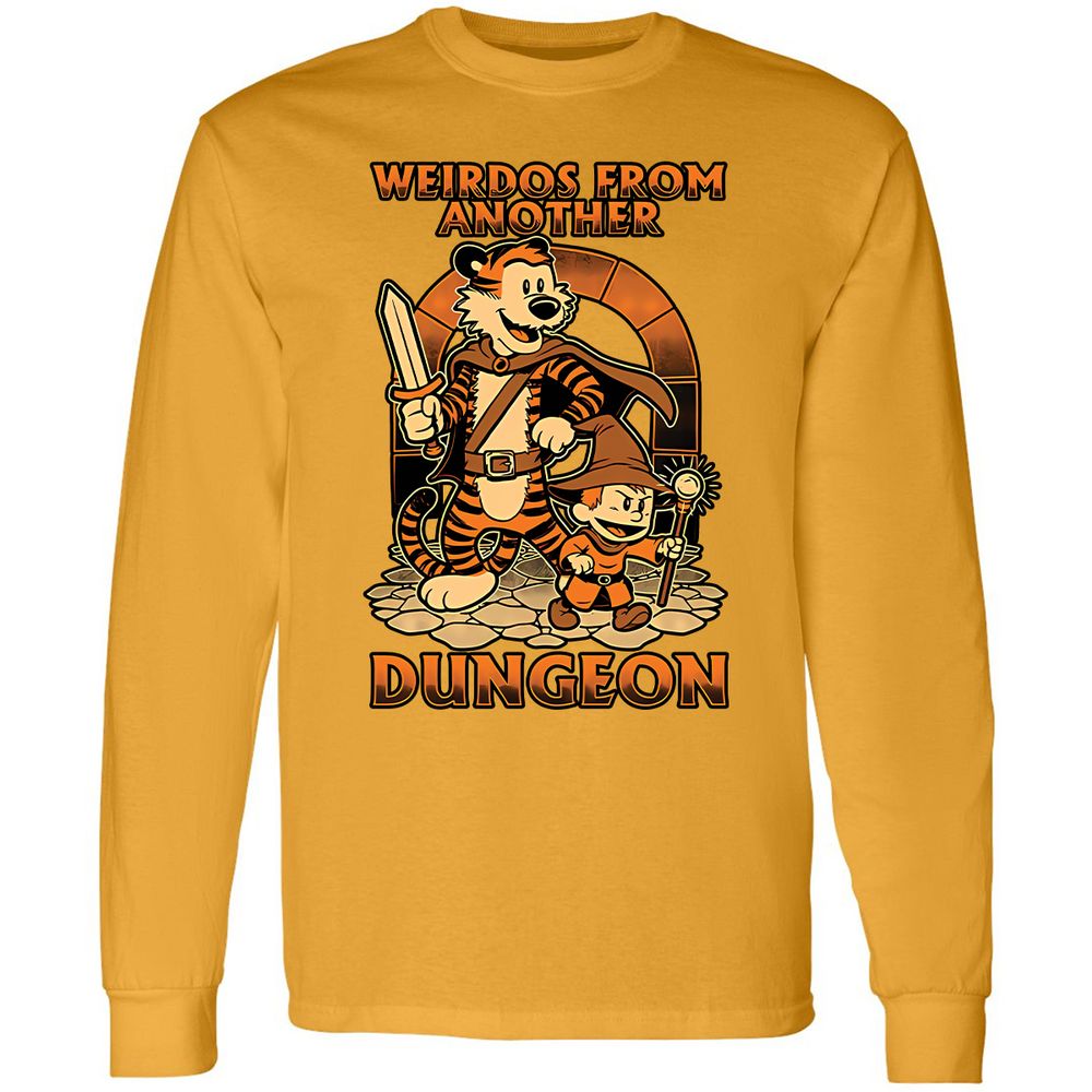 Long Sleeve T-Shirt - QFCTRFRM - Gold - 9