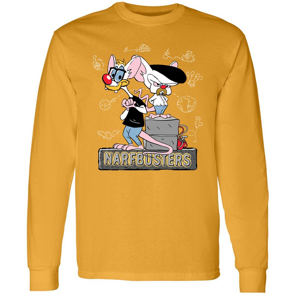 Long Sleeve T-Shirt - AWXSBNVW - Gold - 9