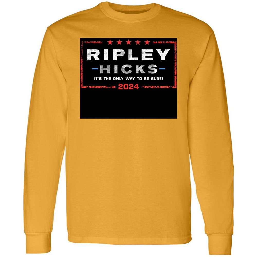 Long Sleeve T-Shirt - 4YYQ8D86 - Gold - 9