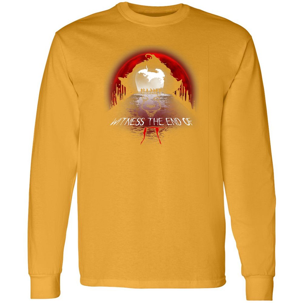 Long Sleeve T-Shirt - HMG8GBY8 - Gold - 9