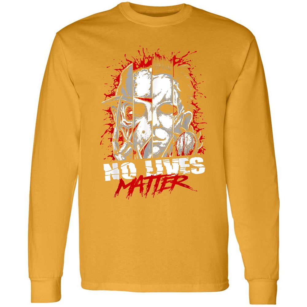 Long Sleeve T-Shirt - PYNWQWC6 - Gold - 9