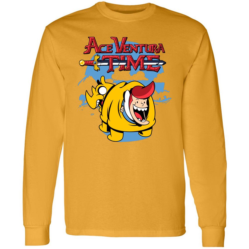 Long Sleeve T-Shirt - G9R6B53F - Gold - 9