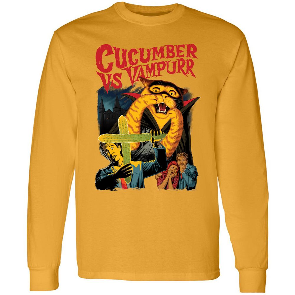 Long Sleeve T-Shirt - HULCBPVA - Gold - 9