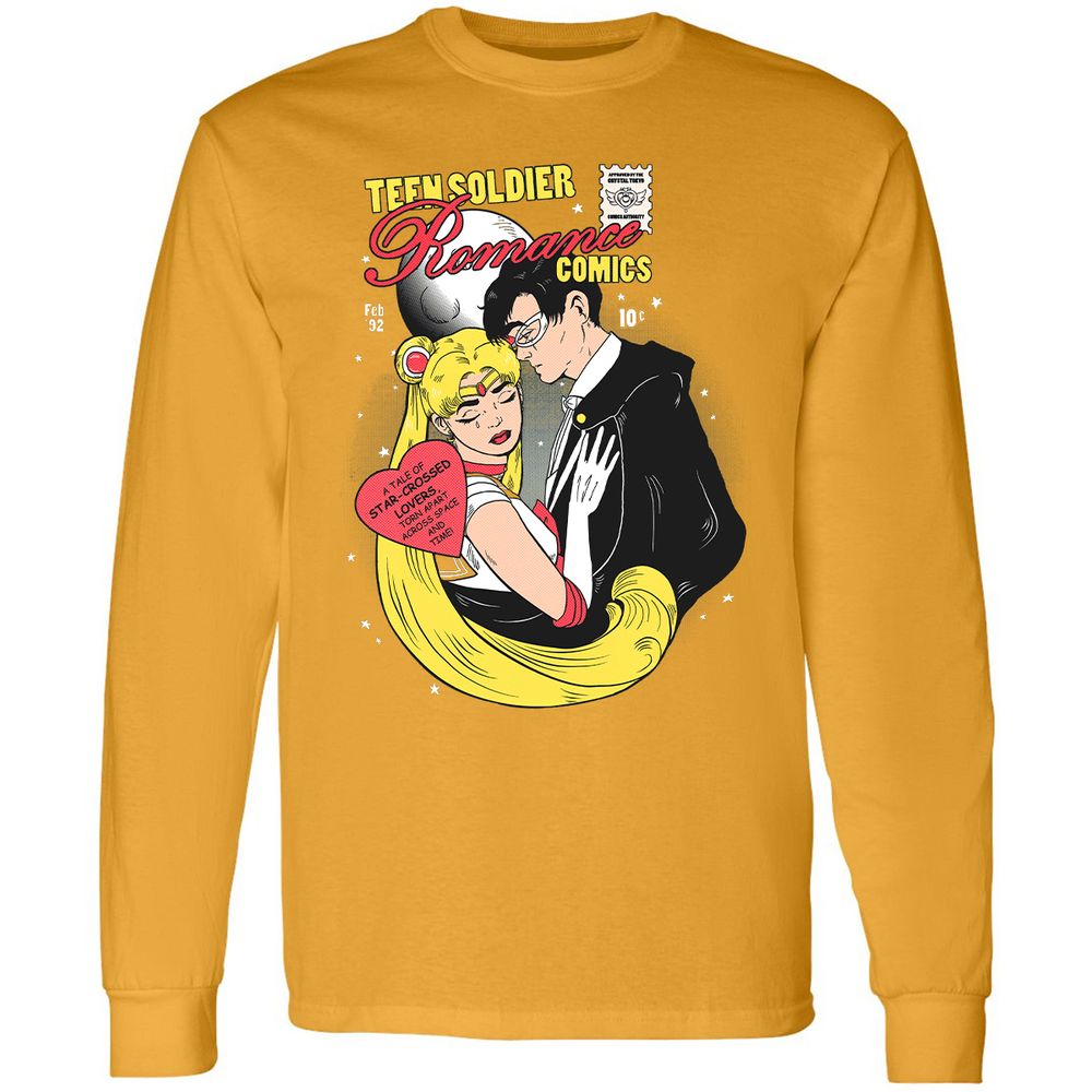 Long Sleeve T-Shirt - SLCL6H4K - Gold - 9