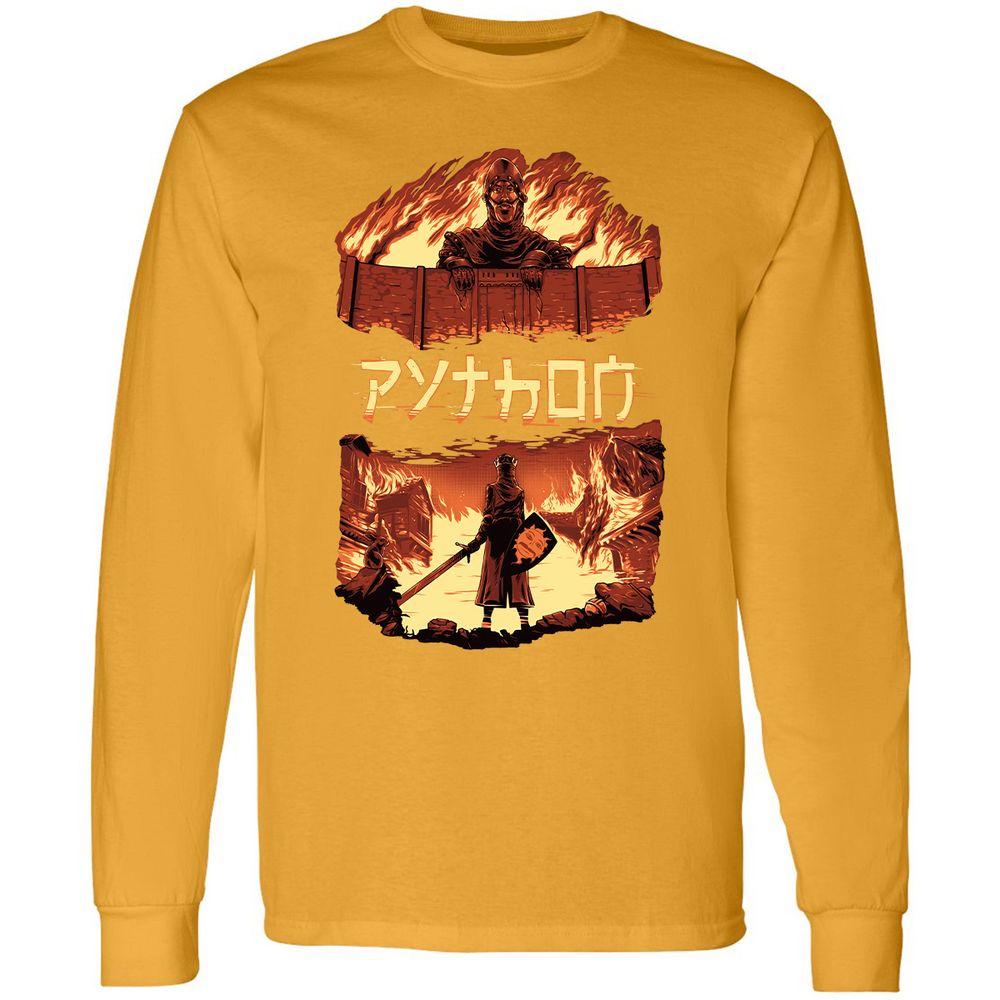 Long Sleeve T-Shirt - ZPXP1TNL - Gold - 9
