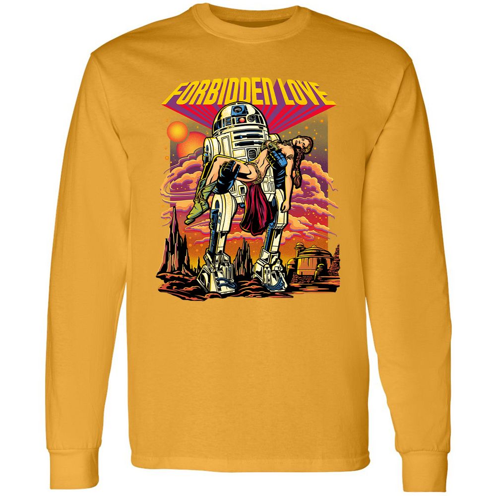 Long Sleeve T-Shirt - WRZ1HTYE - Gold - 9