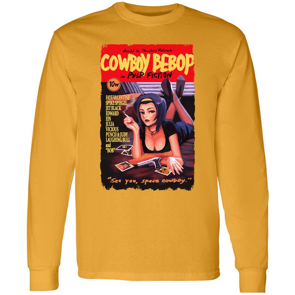 Long Sleeve T-Shirt - FUFPC6JP - Gold - 9