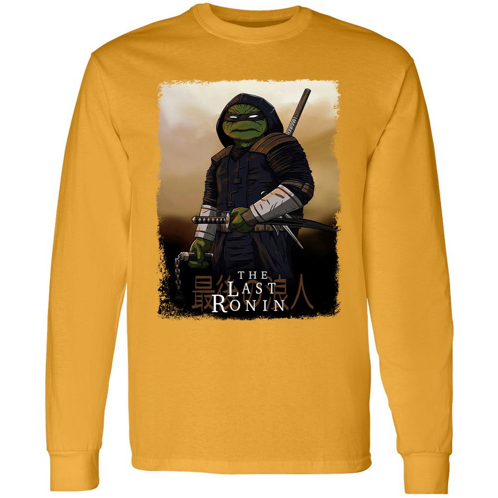 Long Sleeve T-Shirt - Y99BJZPA - Gold - 9