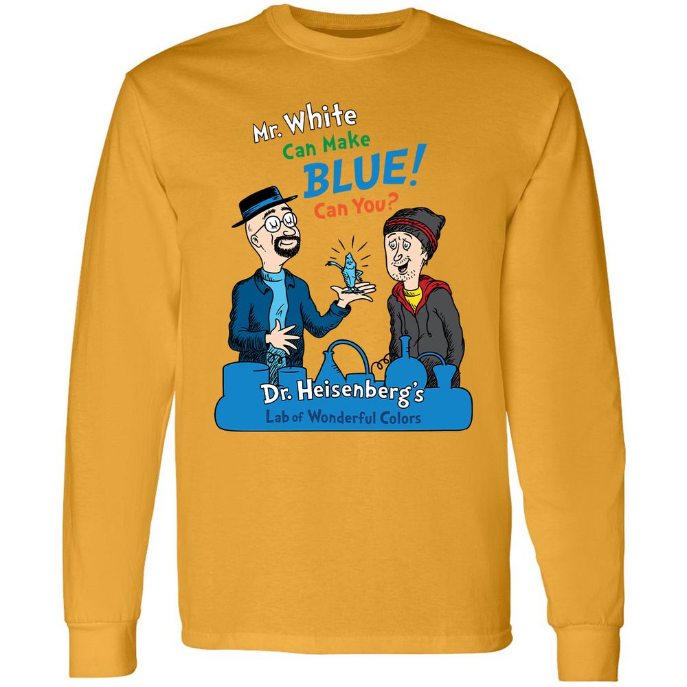 Long Sleeve T-Shirt - Q5MB8WPD - Gold - 9