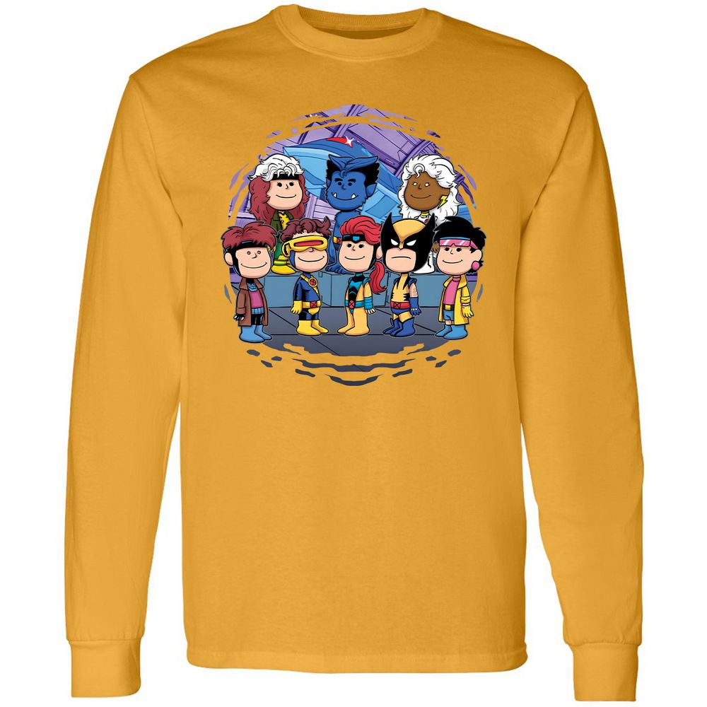 Long Sleeve T-Shirt - M396MJWE - Gold - 9