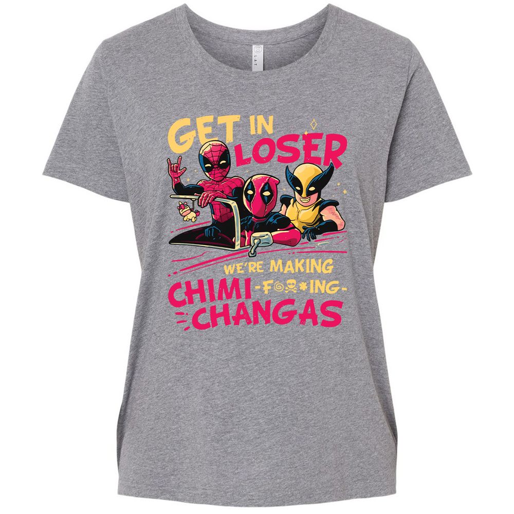 Ladies Curvy Jersey - ZHRQ93B4 - Granite Heather - 9