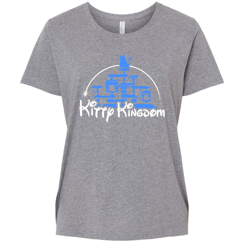 Ladies Curvy Jersey - 7U3C3PRK - Granite Heather - 9