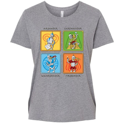 Ladies Curvy Jersey - 5GJ39S7S - Granite Heather - 9